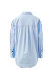 Peta Oversized Shirt, CHINA BLUE - alternate image 3