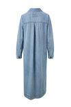Rae Long Sleeve Midi Dress, VINTAGE BLUE - alternate image 3