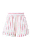 Mila Short, WHITE HERITAGE RED TWIN STRIPE - alternate image 2
