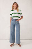 Evie Wide Leg Jean, MID VINTAGE BLUE - alternate image 5