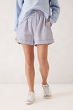 Mila Short, WHITE NAVY CHECK - alternate image 5