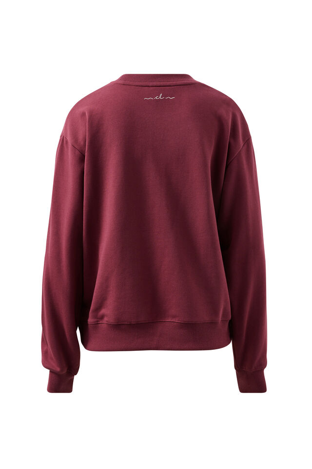 Romy Crew, WASHED BURGUNDY 1989 LOGO