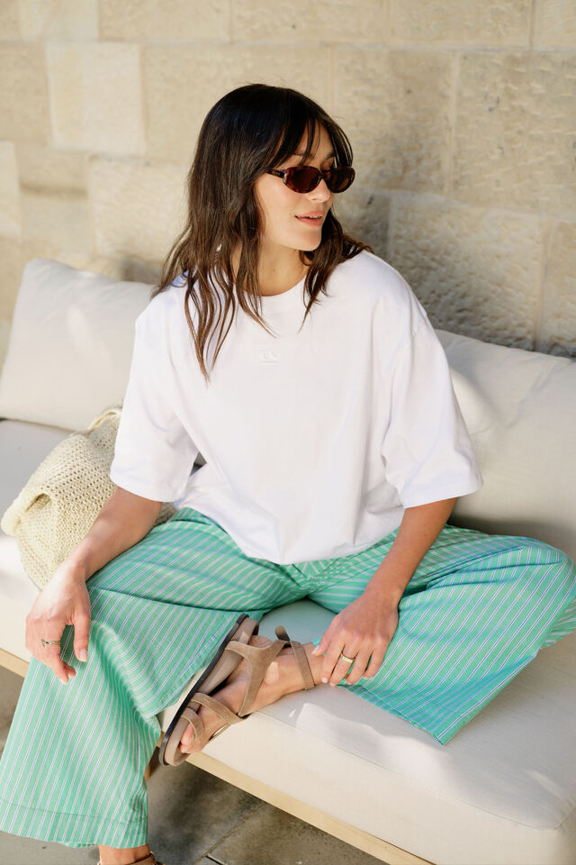 Phoebe Premium Tee, WHITE