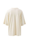 Liv Oversized Tee, SHELL/ISLAND PALMS - alternate image 3
