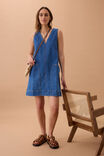 Emme Shift Dress, FRESH INDIGO - alternate image 7