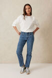 Slouchy Long Sleeve  Tee, VANILLA - alternate image 6