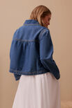 Sienna Denim Swing Jacket, FRESH INDIGO - alternate image 5