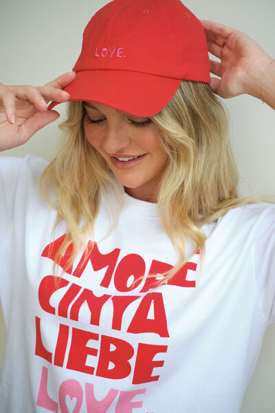 Ceres X Bhf Love Cap, AMORE HERITAGE RED