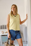 April Knit Tank, SUNNY YELLOW - alternate image 4