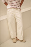 Demi Barrel Jean, ECRU - example image 4