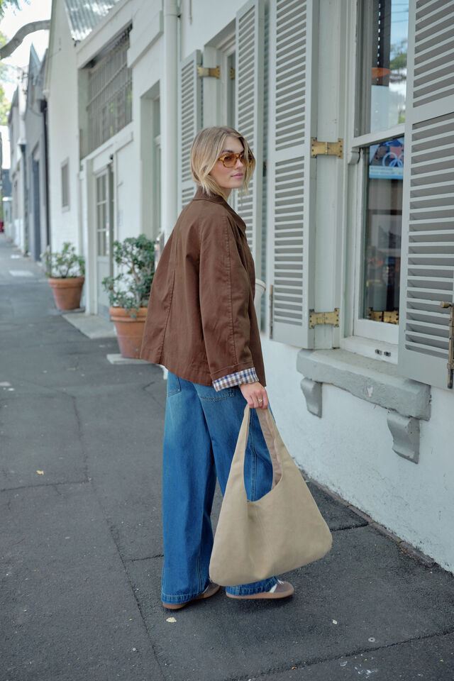 Pia Coat, CHOCOLATE