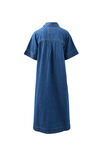 Ava Short Sleeve Midi Dress, FRESH INDIGO - alternate image 3