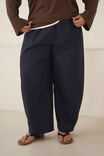 Bella Barrel Pant, TRUE NAVY - example image 7