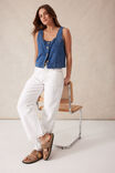 Frankie Loose Straight Jean, FRESH ECRU - alternate image 7