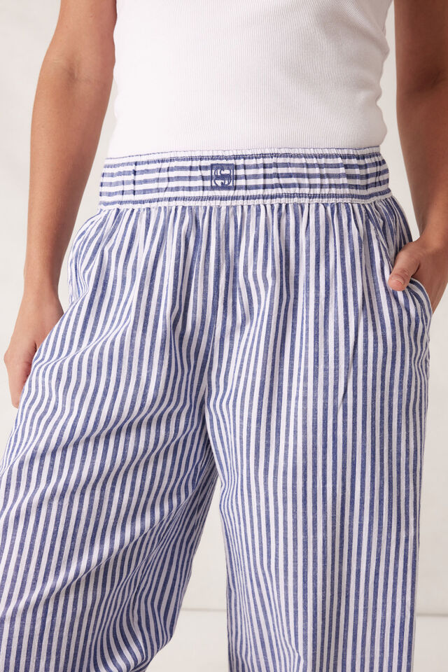 The Lounge Pant, CLASSIC BLUE WHITE STRIPE