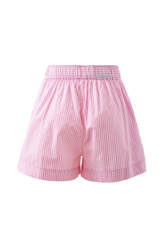 Mila Short, HIBISCUS PINK STRIPE