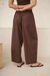 Bella Barrel Pant, BRUNETTE - example image 6