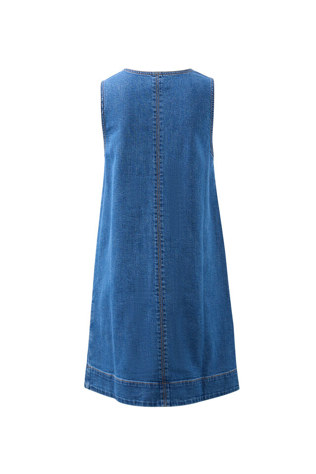 Emme Shift Dress, FRESH INDIGO