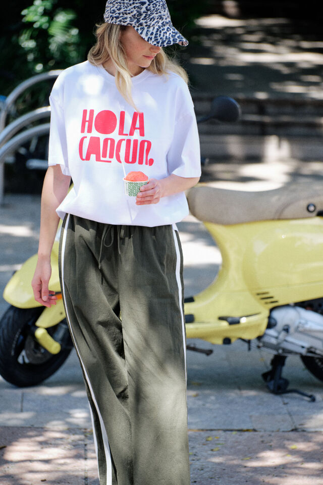 Relaxed Drawstring Pant, DEEP OLIVE