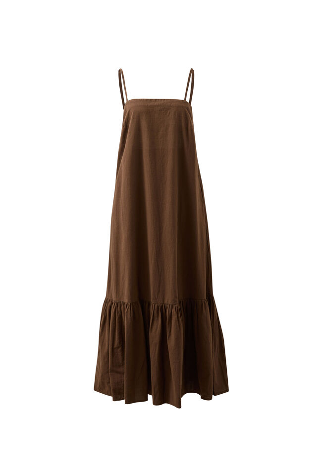 Sunday Maxi Dress, CHOCOLATE