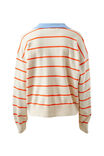 Jessa Rugby Knit, ECRU STRIPE - alternate image 3