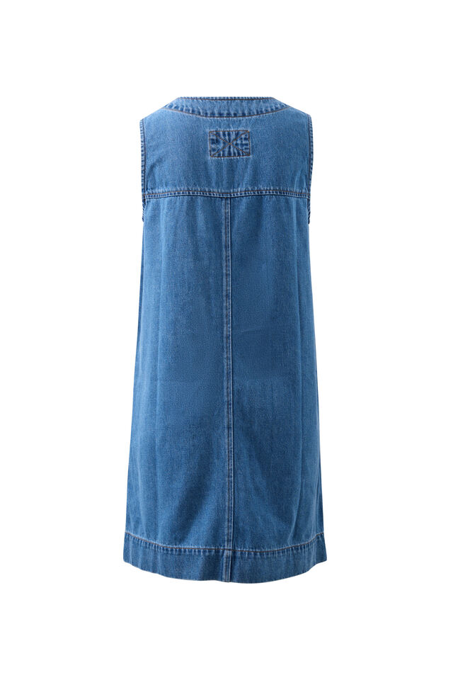 Clara Shift Dress, FRESH INDIGO