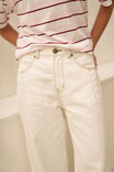 Demi Barrel Jean, ECRU - example image 5