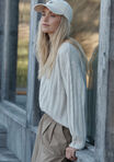 Soft Cable Knit, OATMEAL MARLE - alternate image 3