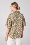Fall Floral Tunic In Organic Cotton, FALL FLORAL