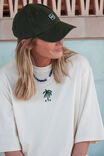 Pip Everyday Cap, BASIL/FRESH BLUE EMBROIDERY - example image 1