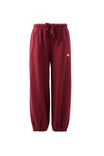 Bowie Barrel Leg Trackpant, BURGUNDY CONTRAST BUFF BIND - alternate image 2