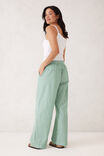 The Lounge Pant, KELLY GREEN WHITE STRIPE - alternate image 3