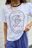 WHITE/CHOC SPORTS LOGO