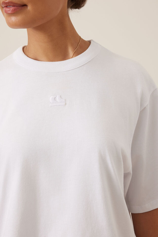 Phoebe Premium Tee, WHITE