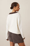 Mila Short, TEXTURED CHOCOLATE CHECK - example image 5