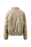 Annie Bomber Jacket, ASH GREEN - alternate image 3
