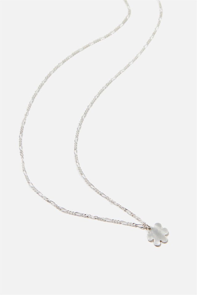 Ernest & Joe Daisy Necklace, STERLING SILVER DAISY