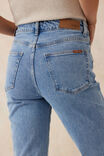 Straight Jean In Organic Cotton, VINTAGE BLUE - alternate image 5