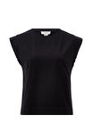 Extended Shoulder Tee, BLACK - alternate image 2