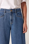Drew Soft Wide Jean, MID INDIGO - alternate image 5