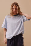 Ringer Tee, CHALK BLUE/MOONLIGHT - alternate image 4