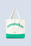 Funseeker Tote In Organic Cotton, FUNSEEKER - alternate image 1
