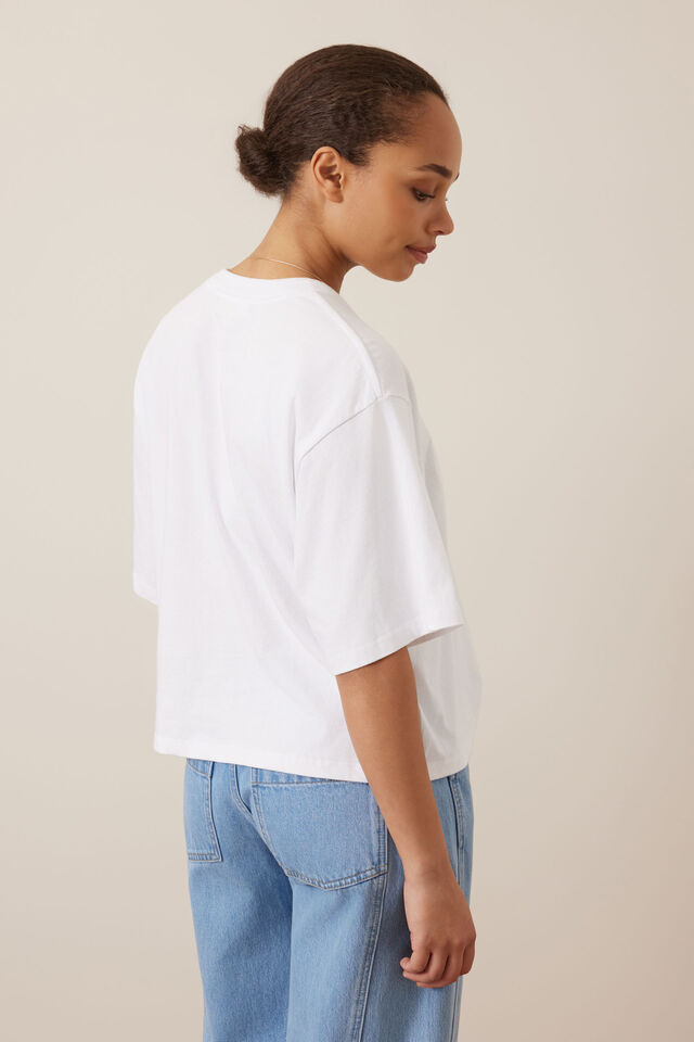 Phoebe Premium Tee, WHITE