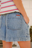 Darcy Relaxed Everyday Short, WASHED VINTAGE BLUE - example image 5