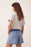 Relaxed Everyday Short, MID BLUE WASH - alternate image 3