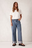 Loose Cuff Jean, WORN BLUE - alternate image 6