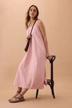 Remy Strappy Midi Dress, WASHED PINK - alternate image 5