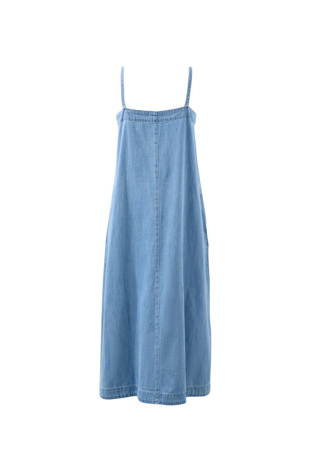 Remy Strappy Midi Dress, VINTAGE BLUE
