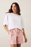 Darcy Relaxed Everyday Short, WASHED PINK - example image 1