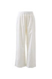 The Lounge Pant, WHITE BRODERIE - alternate image 2